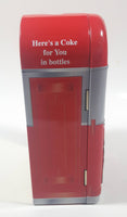 Coca-Cola Drink Coca-Cola In Bottles Refrigerator Vending Machine Shaped Tin Metal Container