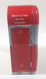 Coca-Cola Drink Coca-Cola In Bottles Refrigerator Vending Machine Shaped Tin Metal Container