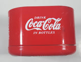 Coca-Cola Drink Coca-Cola In Bottles Refrigerator Vending Machine Shaped Tin Metal Container