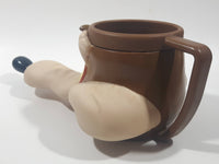 1992 Warner Bros. Looney Tunes Wile E. Coyote Plastic Coffee Cup Mug Cartoon Collectible