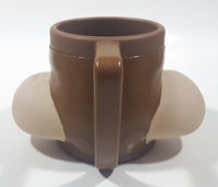 1992 Warner Bros. Looney Tunes Wile E. Coyote Plastic Coffee Cup Mug Cartoon Collectible