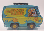 2000 Hanna Barbera Scooby Doo The Mystery Machine Shaped Embossed Tin Metal Lunch Box