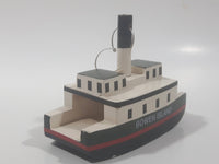 Bowen Island Ferry Wooden Boat Model 4 1/4" Long