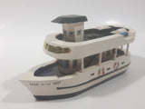 Maid Of The Mist Niagara Falls Tour Boat Wooden Model 6" Long