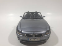 Maisto BMW Z4 Convertible Dark Grey 1/18 Scale Die Cast Toy Car Vehicle with Opening Hood, Doors, and Trunk 8 3/4" Long