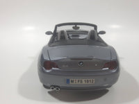 Maisto BMW Z4 Convertible Dark Grey 1/18 Scale Die Cast Toy Car Vehicle with Opening Hood, Doors, and Trunk 8 3/4" Long