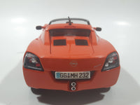 Maisto Opel Speedster Convertible Orange 1/18 Scale Die Cast Toy Car Vehicle with Opening Hood, Doors, and Trunk 8 1/4" Long