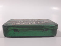 Vintage St Leger Sliced Plug Ripe Old Kentucky Tobacco Tin Metal Container Hinged Case