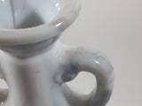 Vintage 1971 Jim Beam Whisky Marble Style Greek Olympian Discus 13 1/2" Tall Decanter Bottle