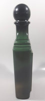 Vintage 1982 Jim Beam Kentucky Whisky Fox 11" Tall Dark Green Glass Decanter Bottle