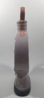 Vintage 1971 Jim Beam Kentucky Whisky 50th Anniversary B.P.O. The Does 12" Tall Embossed Decanter Bottle