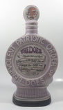 Vintage 1971 Jim Beam Kentucky Whisky 50th Anniversary B.P.O. The Does 12" Tall Embossed Decanter Bottle
