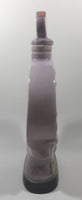 Vintage 1971 Jim Beam Kentucky Whisky 50th Anniversary B.P.O. The Does 12" Tall Embossed Decanter Bottle