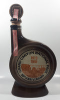 Vintage 1968 Jim Beam Whisky Arizona 12 1/2" Tall Embossed Decanter Bottle