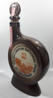 Vintage 1968 Jim Beam Whisky Arizona 12 1/2" Tall Embossed Decanter Bottle