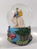 Enesco Disney Sleeping Beauty Musical Music Box Resin Glass Snow Globe Plays Sleeping Beauty Waltz