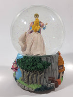 Enesco Disney Sleeping Beauty Musical Music Box Resin Glass Snow Globe Plays Sleeping Beauty Waltz