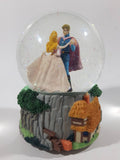 Enesco Disney Sleeping Beauty Musical Music Box Resin Glass Snow Globe Plays Sleeping Beauty Waltz