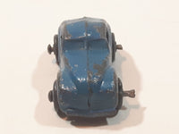 Antique 1940s Barclay 2 Door Coupe Blue 1 5/8" Long Die Cast Toy Car Vehicle