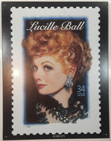 2000 USPS 2001 Lucille Ball 34 Cent USA Stamp Themed 12" x 16" Tin Metal Wall Sign