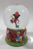 2004 The Disney Store 75th Anniversary Marching Band Mickey Mouse 5" Tall Resin Glass Snow Globe