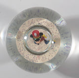 2004 The Disney Store 75th Anniversary Marching Band Mickey Mouse 5" Tall Resin Glass Snow Globe