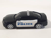 Maisto 2008 Dodge Charger Metro Police Black and White 1/64 Scale Die Cast Toy Car Vehicle