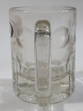 Vintage A & W "the difference is delicious" Clear Glass 4 1/4" Tall Heavy Glass Root Beer Mug