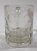 Vintage A & W "the difference is delicious" Clear Glass 4 1/4" Tall Heavy Glass Root Beer Mug