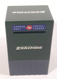 Canada Post Edmonton Eskimos CFL Football Team Miniature Small 3" Tall Canada Post Mail Box Shaped Coin Bank Sports Collectible