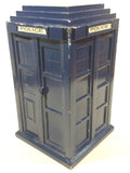 Doctor Who Tardis Police Call Box Wooden 8" Tall Coin Bank