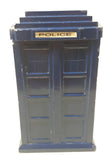 Doctor Who Tardis Police Call Box Wooden 8" Tall Coin Bank