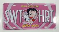 2003 King Features Syndicate Hugs & Kisses From Betty Boop SWT HRT 6" x 12" Metal Vehicle License Plate Tag