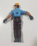 CAT Caterpillar Heavy Equipment Operator Construction Worker 4" Tall Toy Action Figure