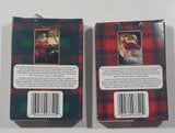 1997 Coca Cola Nostalgia Santa Claus Themed 2 Decks of Playing Cards in Tin Metal Container