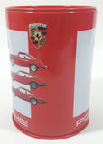 Porsche Classic 20 W 50 Motor Oil 4 1/2" Tall Red Tin Metal Can Coin Bank