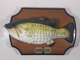 1999 Gemmy Big Mouth Billy Bass Singing Moving Fish On Plaque Novelty Collectible No Adapter Battery Tested Working