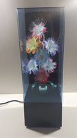 Vintage Fiber Optics Windup Musical Box Fiber Optics Flower Light 14 1/2" Tall