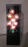 Vintage Fiber Optics Windup Musical Box Fiber Optics Flower Light 14 1/2" Tall