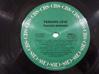 1981 CBS Placido Domingo with John Denver Perhaps Love, Annie's Song 12" Vinyl Record