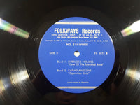 1958 Folkways Records Rawhide 2 12" Vinyl Record in Plastic Cover