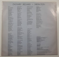 1978 CBS Zachary Richard Migration 12" Vinyl Record