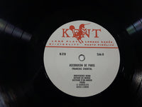 Kent Accordeon de Paris Music Of The French Cafe with Francois Chantal 12" Vinyl Record