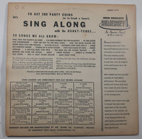 Somerset Records Sing Along with the Honky-Tonks 12" Vinyl Record