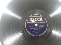 Decca Carmen Cavallaro "I'll See You In My Dreams" 10" Vinyl Records Partial Set