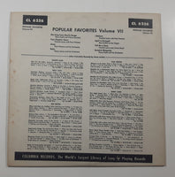 Columbia Records Popular Favorites, Vol. 7 10" Vinyl Record