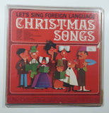 1962 OTTENHEIMER Let's Sing Foreign Language Christmas Songs 12" Vinyl Record in Plastic Cover