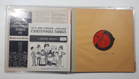 1962 OTTENHEIMER Let's Sing Foreign Language Christmas Songs 12" Vinyl Record in Plastic Cover