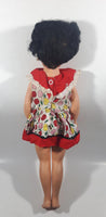 Vintage Reliable 17" Tall Rubber Toy Doll with Opening and Closing Eyes