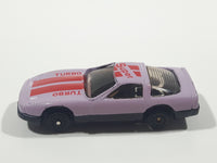 Unknown Brand "Super Turbo" Light Purple Die Cast Toy Car Vehicle